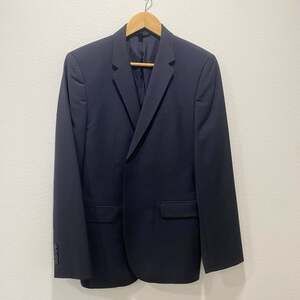 Hugo Boss Men's Super 100 Virgin Wool Navy Blue Blazer - 40R